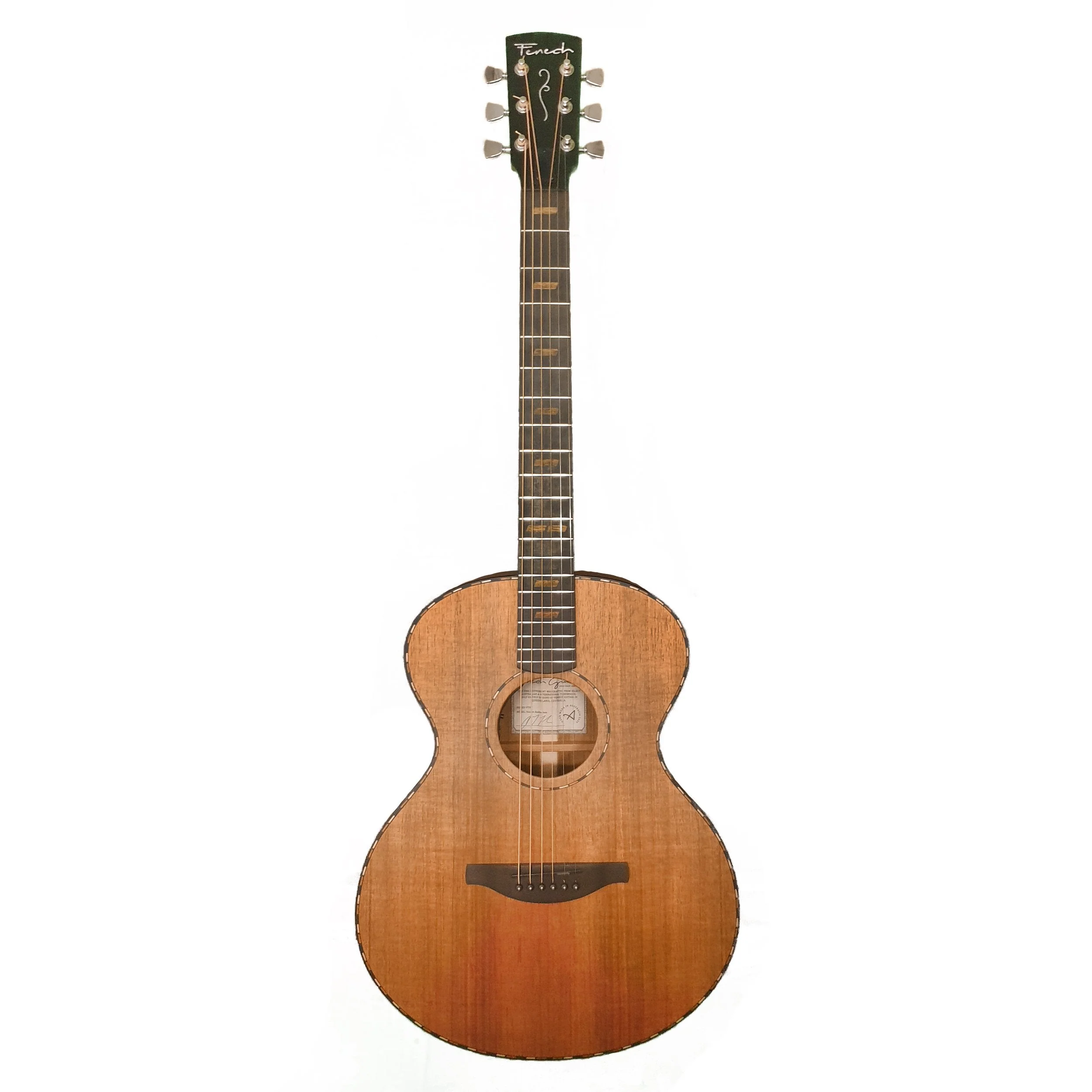 Fenech Vth Auditorium Wide Body Aa Blackwood Top Back & Sides