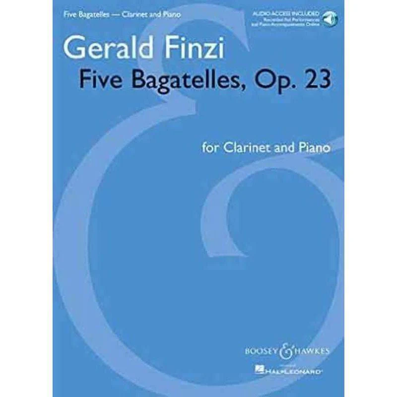 Five Bagatelles Clarinet And Piano Op 23