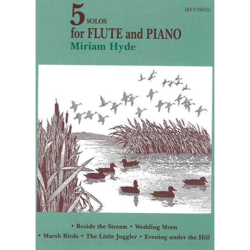 Five Solos For Flute And Piano