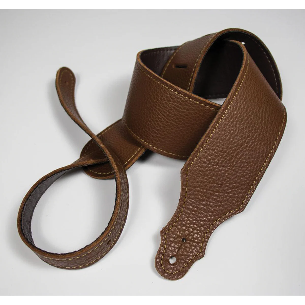 Franklin 2.5 Inch Caramel Purist Leather Strap with Buck Backing