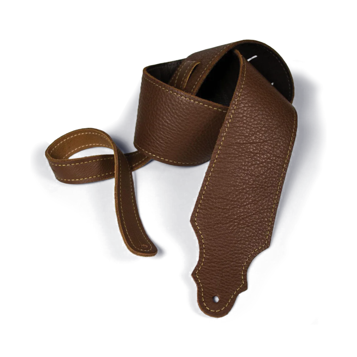 Franklin 3 Inch Caramel Purist Leather Strap with Buck Backing