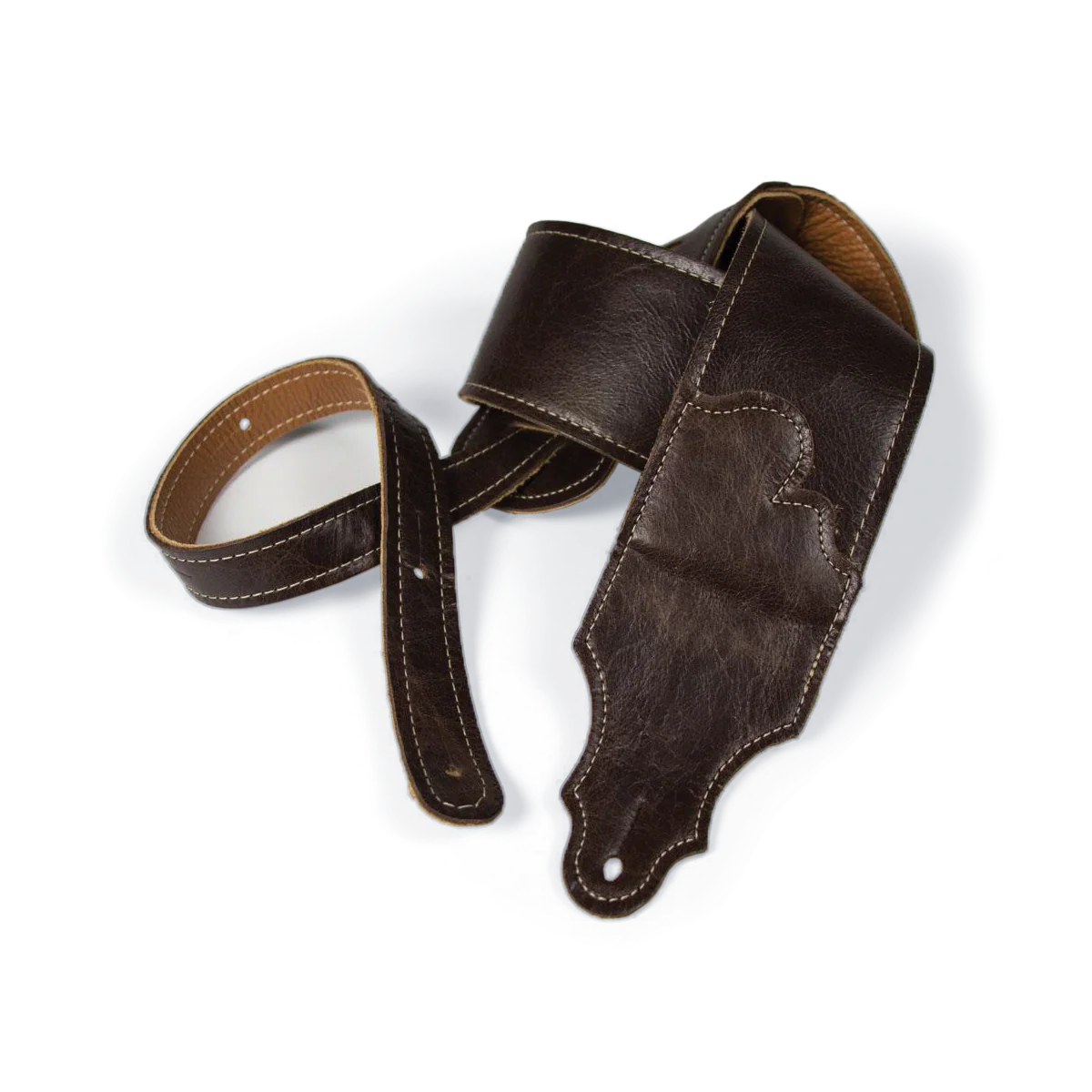 Franklin 3 Inch Jackson Hole Chocolate Aged Leather Strap