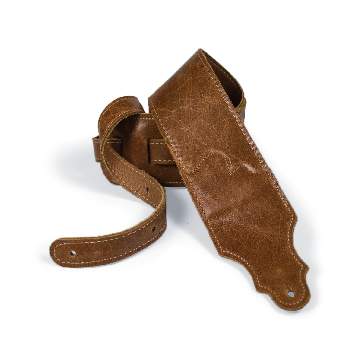 Franklin 3 Inch Jackson Hole Cognac Aged Leather Strap