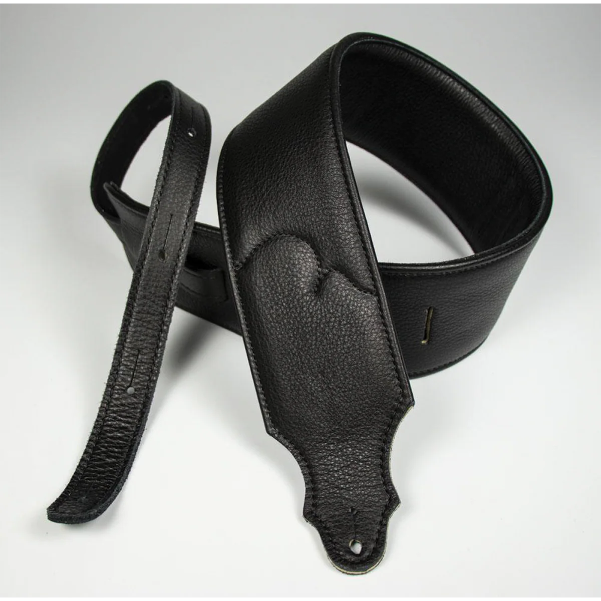 Franklin 3 Inch Premium Black Padded Glove Leather Strap