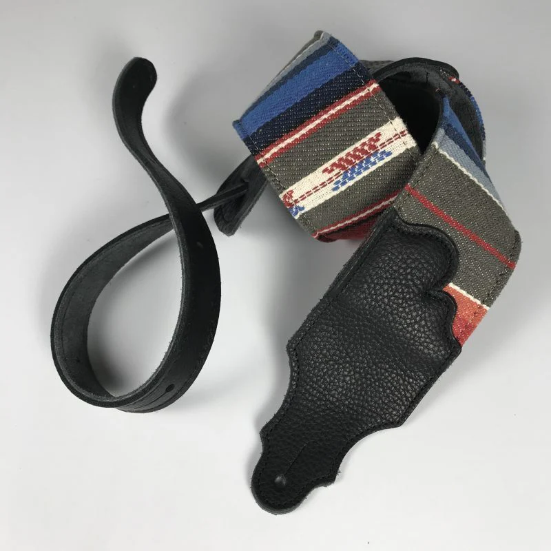 Franklin 3 Inch Saddle Blanket Strap with Black Glove Leather Ends