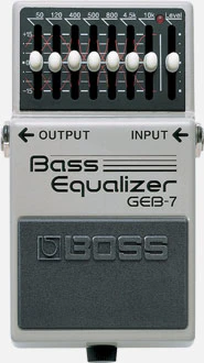 Boss GEB-7 Bass Equalizer Compact Pedal