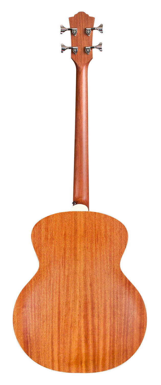 GUILD B-240E FRETLESS Acoustic Bass - Spruce Top, Mahogany Back & Sides - With Bag - Image 2