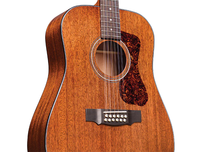 GUILD D-1212 - 12 STRING ACOUSTIC Guitar - All Solid Mahogany with Bag - Image 4
