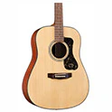 GUILD D-340 - Solid Spruce Top, Mahogany back & Sides - Natural with Bag - Image 2