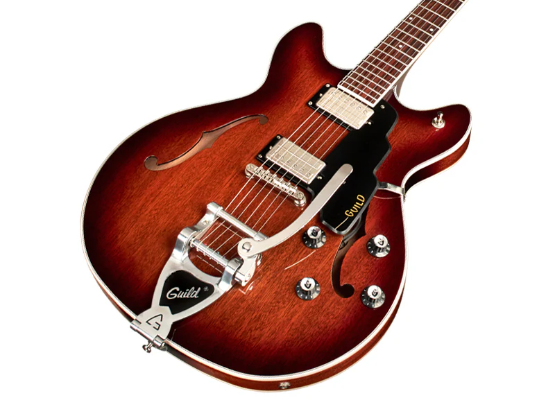 GUILD STARFIRE I DC with Bigsby - California Burst - Image 5