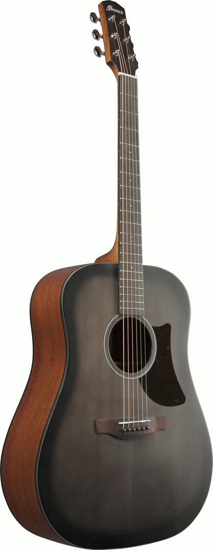 Ibanez AAD50 Transparent Charcoal Burst Low Gloss Advanced Acoustic Guitar - Image 3