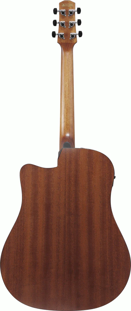 Ibanez AAD50CE Light Brown Sunburst Low Gloss Advanced Acoustic Guitar - Image 2