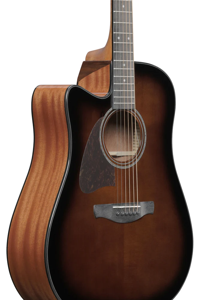 Ibanez AAD51LCE Dark Violin Sunburst High Gloss Acoustic Guitar - Image 3