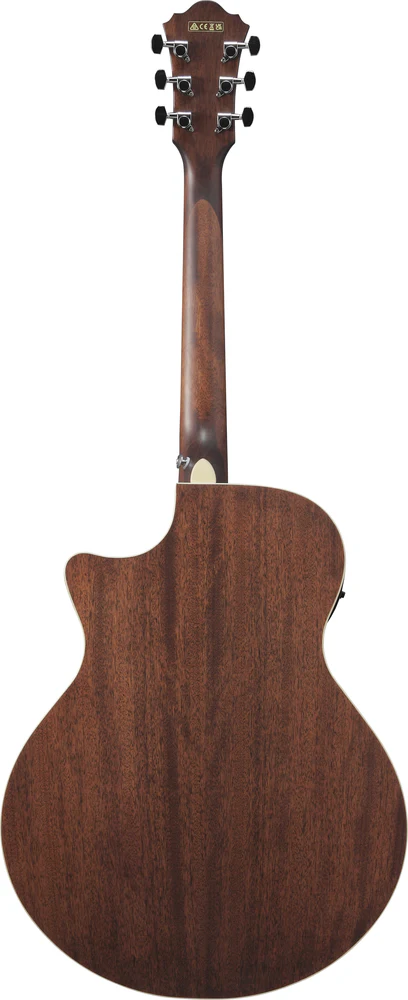 Ibanez AE100BUF Electro Acoustic Guitar Burgundy Flat - Image 2