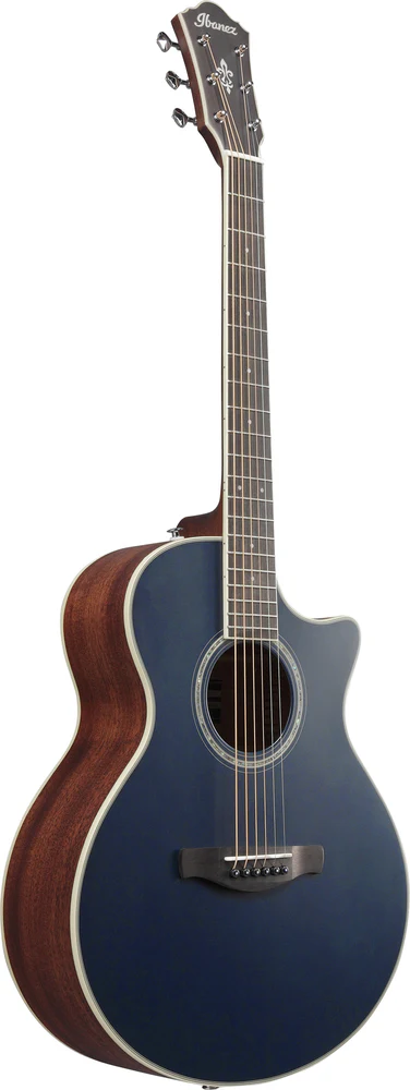 Ibanez AE200JRDBF Electro Acoustic Guitar Dark Tide Blue Flat