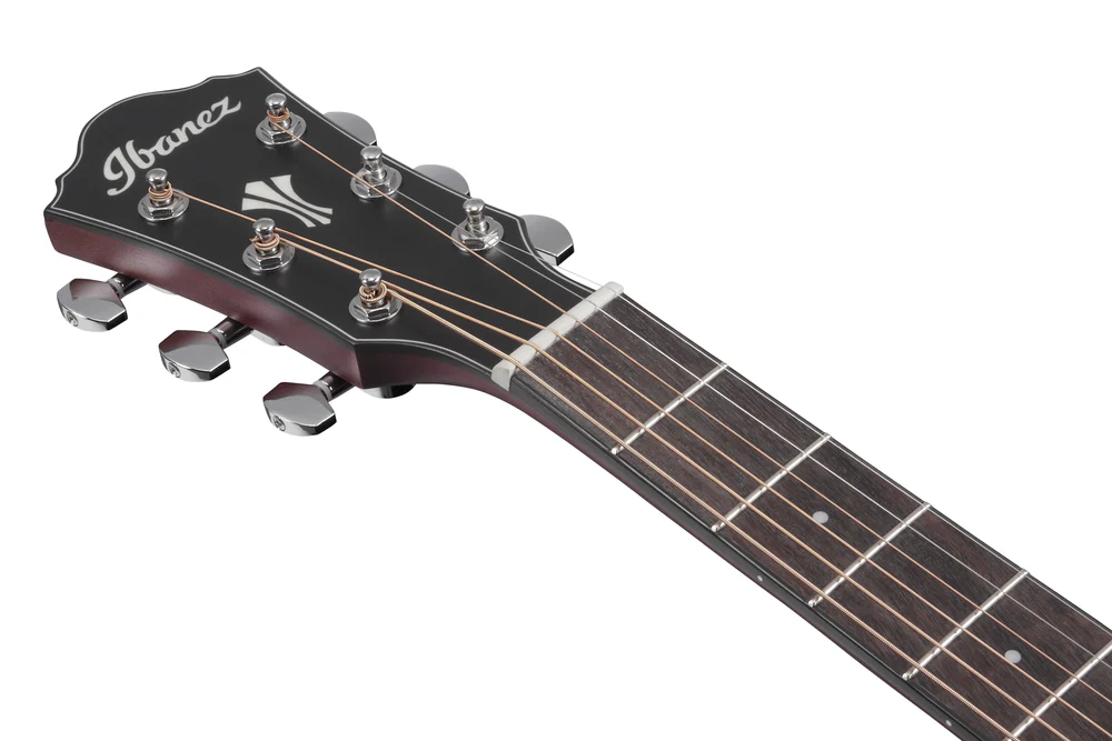 Ibanez AEG50 Black Aurora Burste Matte Electro Acoustic Guitar - Image 8
