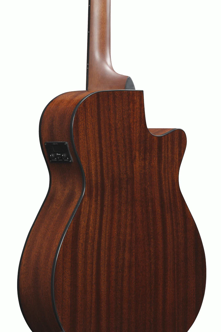 Ibanez AEG70L Tiger Burst High Gloss Acoustic Guitar - Image 4