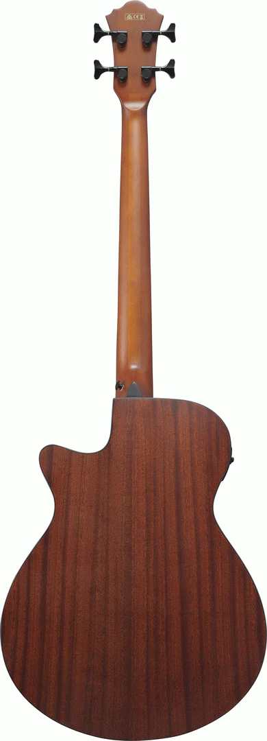Ibanez AEGB30E Natural High Gloss Artcore Bass - Image 2