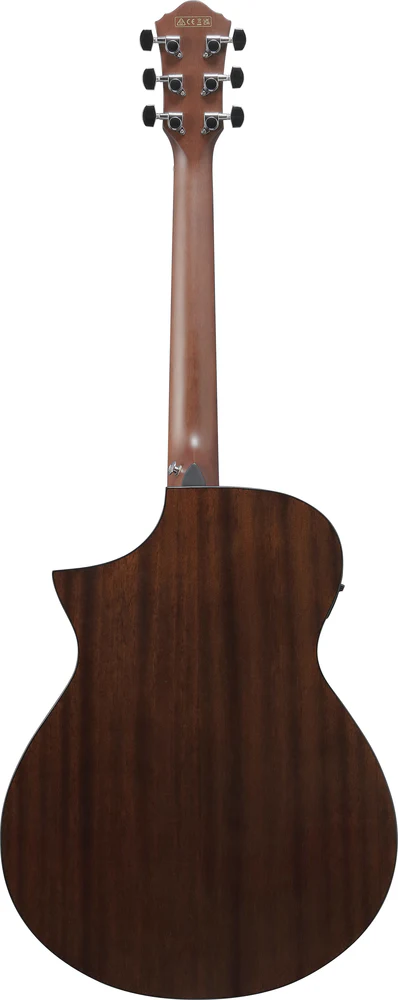 Ibanez AEWC16QA Transparent Emerald Burst High Gloss top, Natural High Gloss back and sides Acoustic Guitar - Image 2