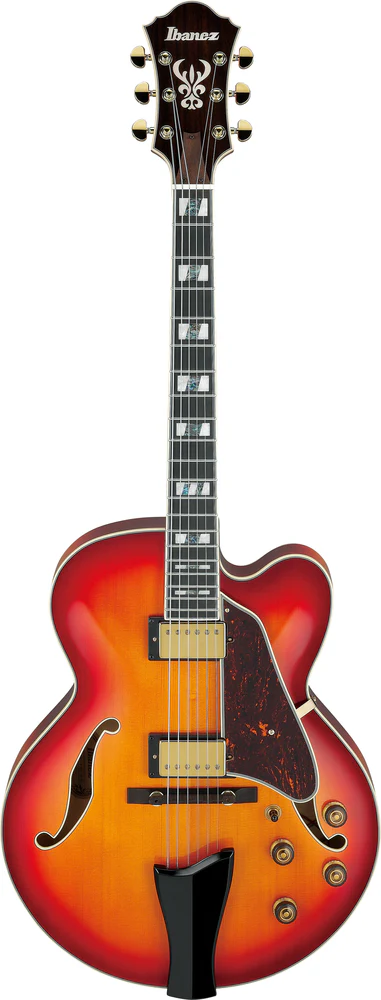 Ibanez AF115 Aged Whiskey Burst Electric Guitar