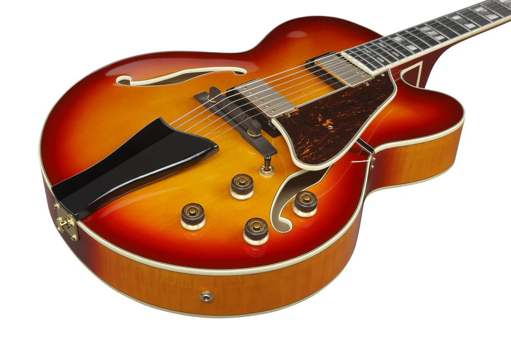 Ibanez AF115 Aged Whiskey Burst Electric Guitar - Image 3