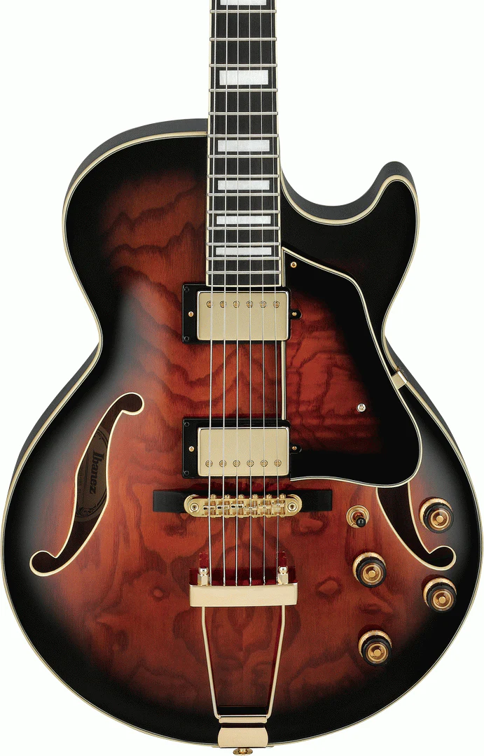Ibanez AG95QA DBS Electric Guitar - Image 4
