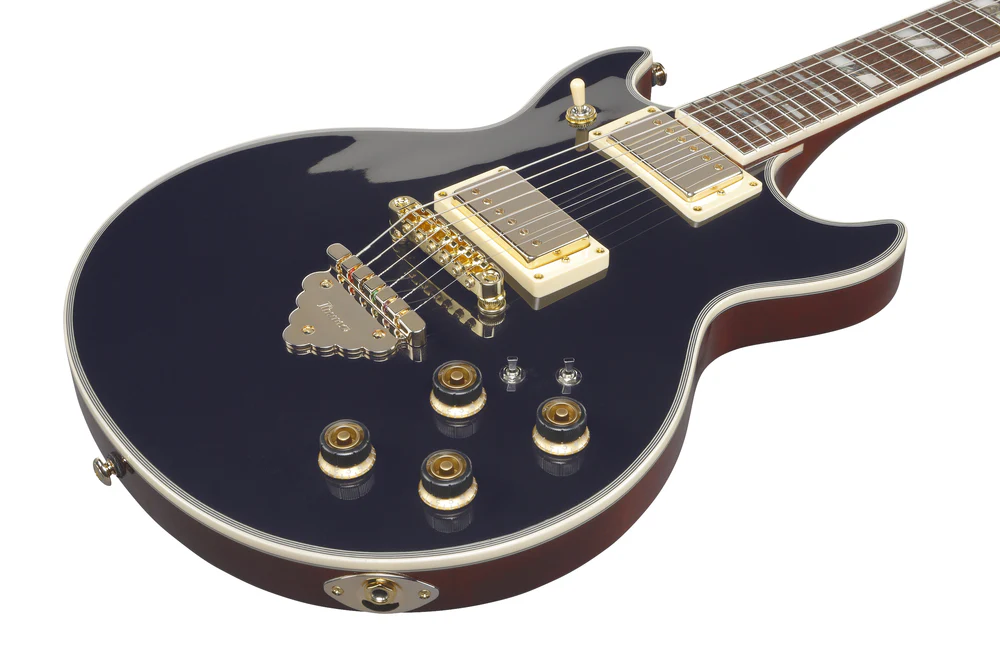 Ibanez AR320 Midnight Black Metallic Electric Guitar - Image 3