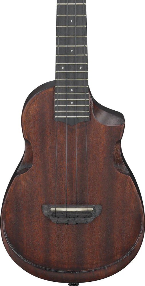 Ibanez AUC14OVL Ukulele Open Pore Violin Sunburst - Image 3