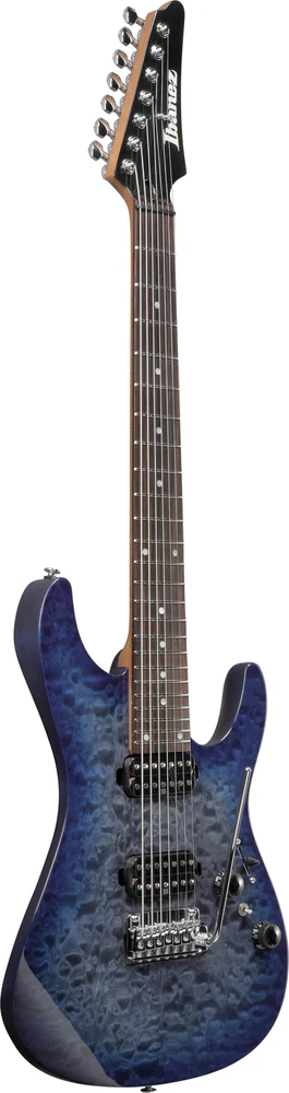 Ibanez AZ427P2QMTUB 7 String Electric Guitar Twilight Blue Burst
