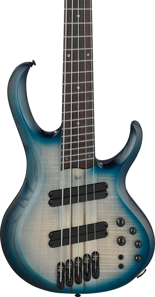 Ibanez BTB705LMCTL 5 String Electric Bass Guitar Cosmic Blue Starburst Low Gloss - Image 3