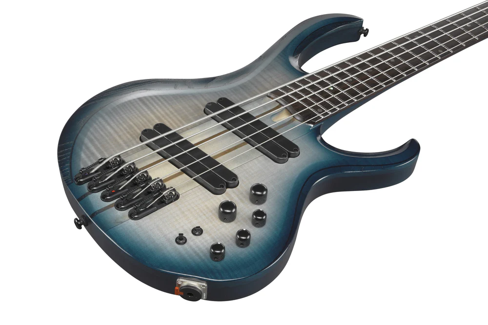 Ibanez BTB705LMCTL 5 String Electric Bass Guitar Cosmic Blue Starburst Low Gloss - Image 4