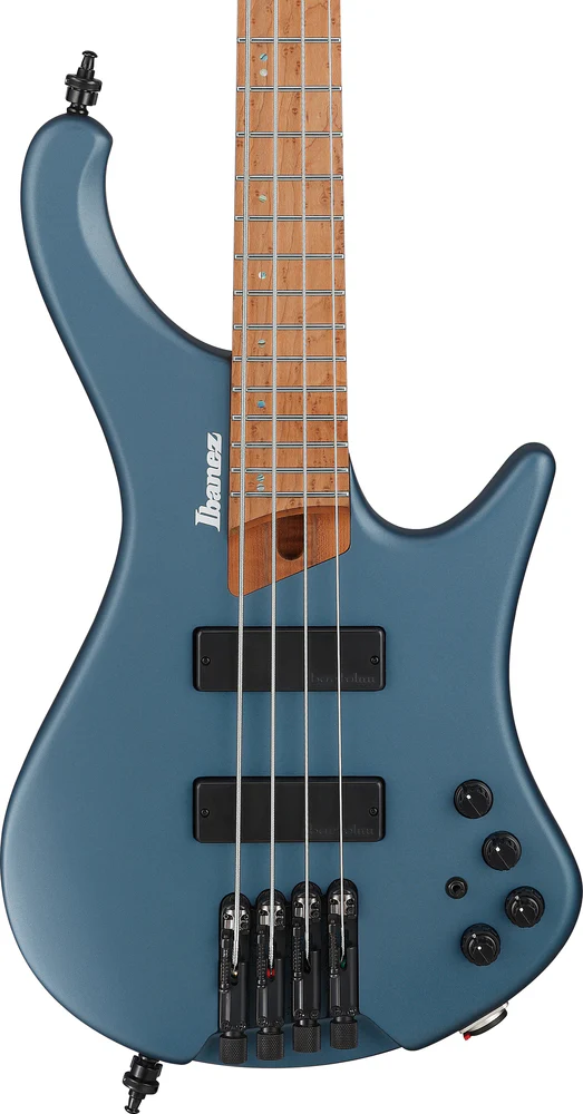 Ibanez EHB1000AOM 4 String Electric Bass Guitar Arctic Ocean Matte - Image 3