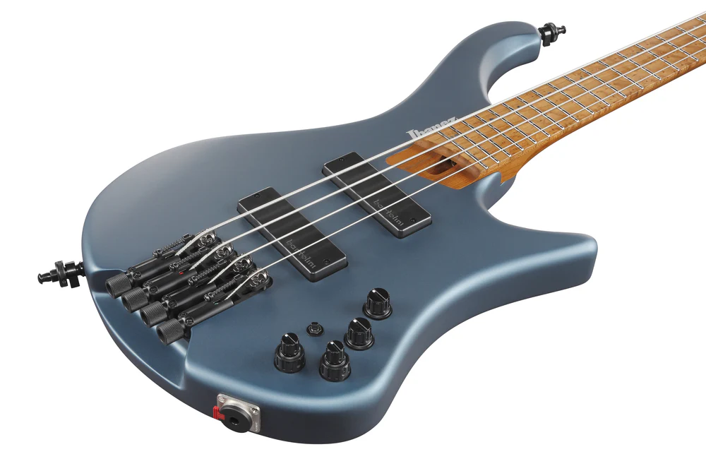 Ibanez EHB1000AOM 4 String Electric Bass Guitar Arctic Ocean Matte - Image 4