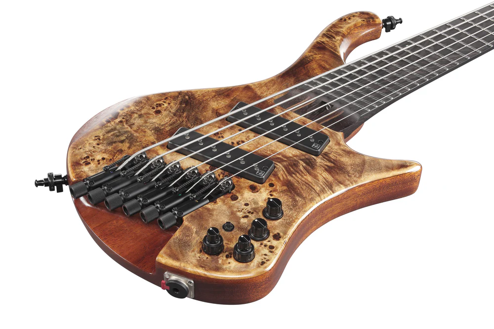 Ibanez EHB1506MSABL 6 String Electric Bass Guitar Antique Brown Stained Low Gloss - Image 4