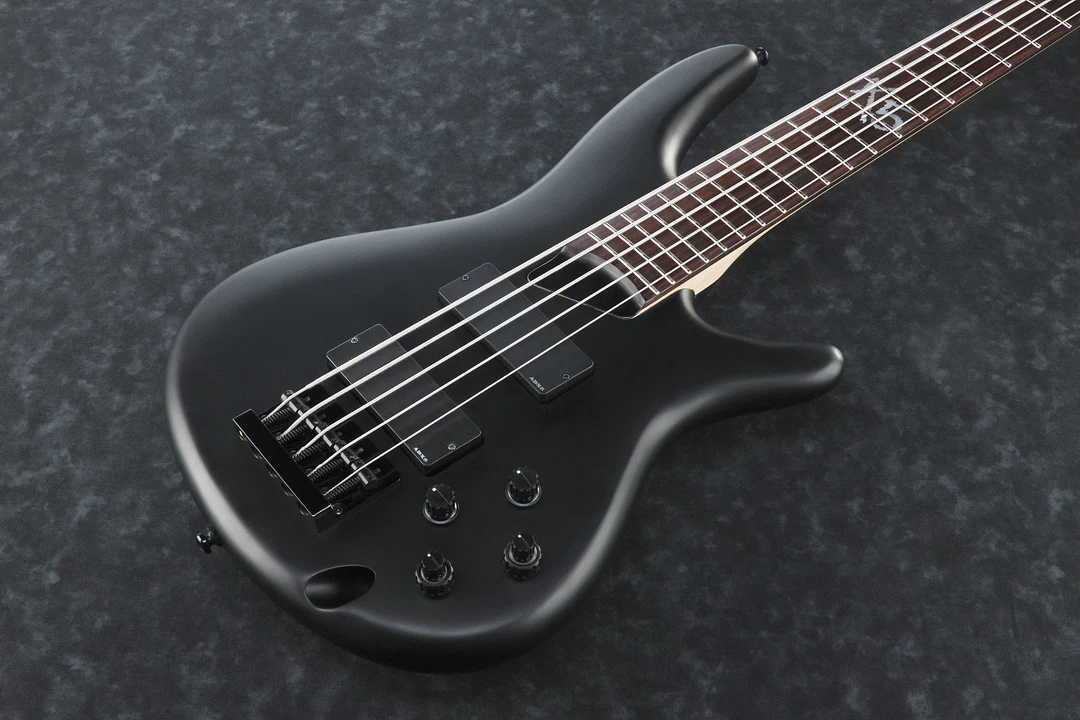 Ibanez K5 BKF Fieldy Electric 5-String.Bass - Image 2