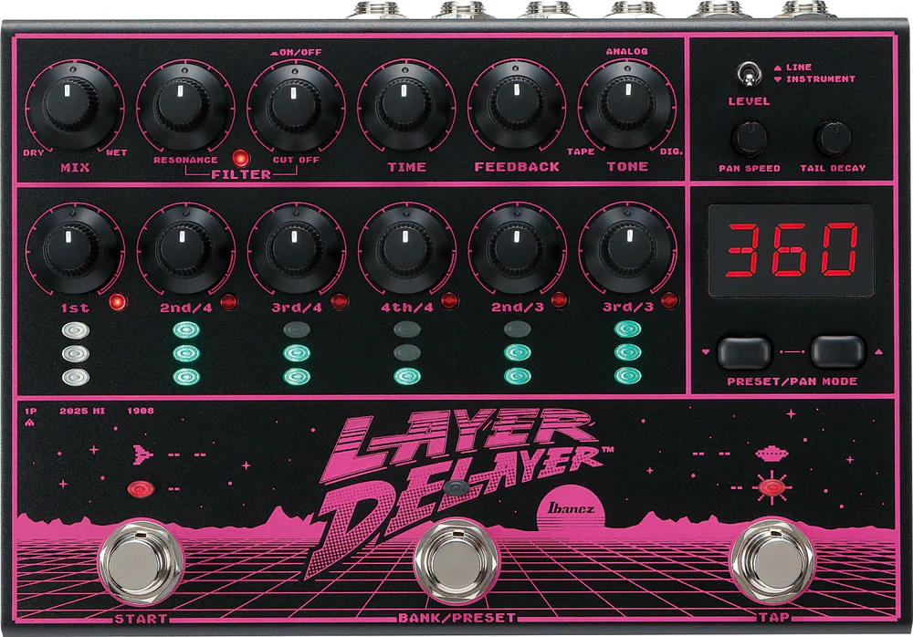 Ibanez LD303 Multi Function Delayer Pedal - Image 3