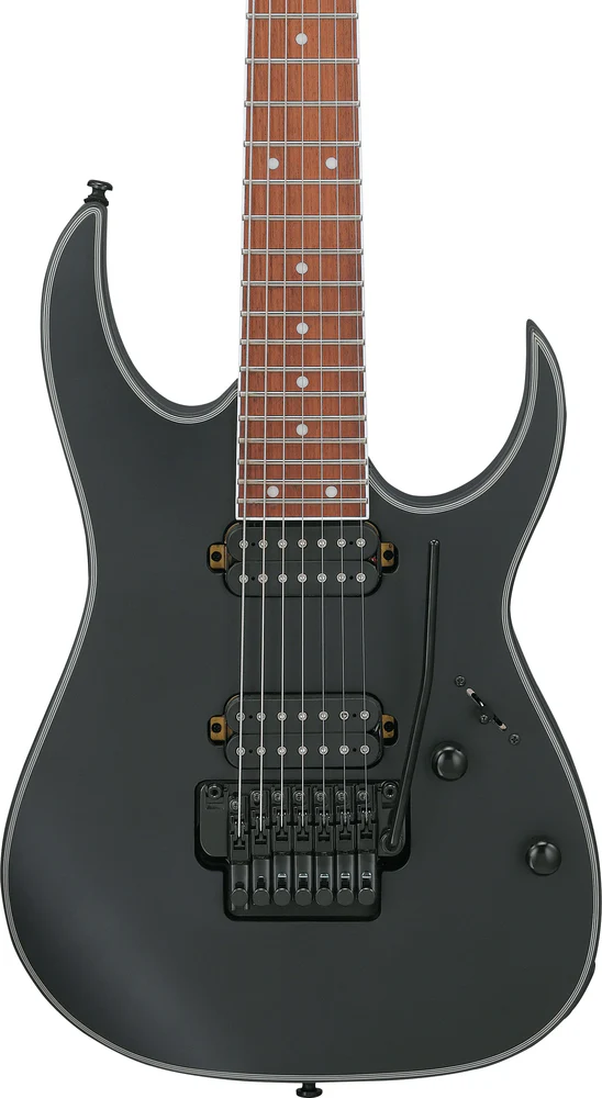 Ibanez RG7420EXBKF 7 String Electric Guitar Black Flat - Image 3