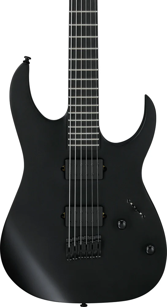 Ibanez RGRTBB21 Black Flat Electric Baritone Guitar - Image 2