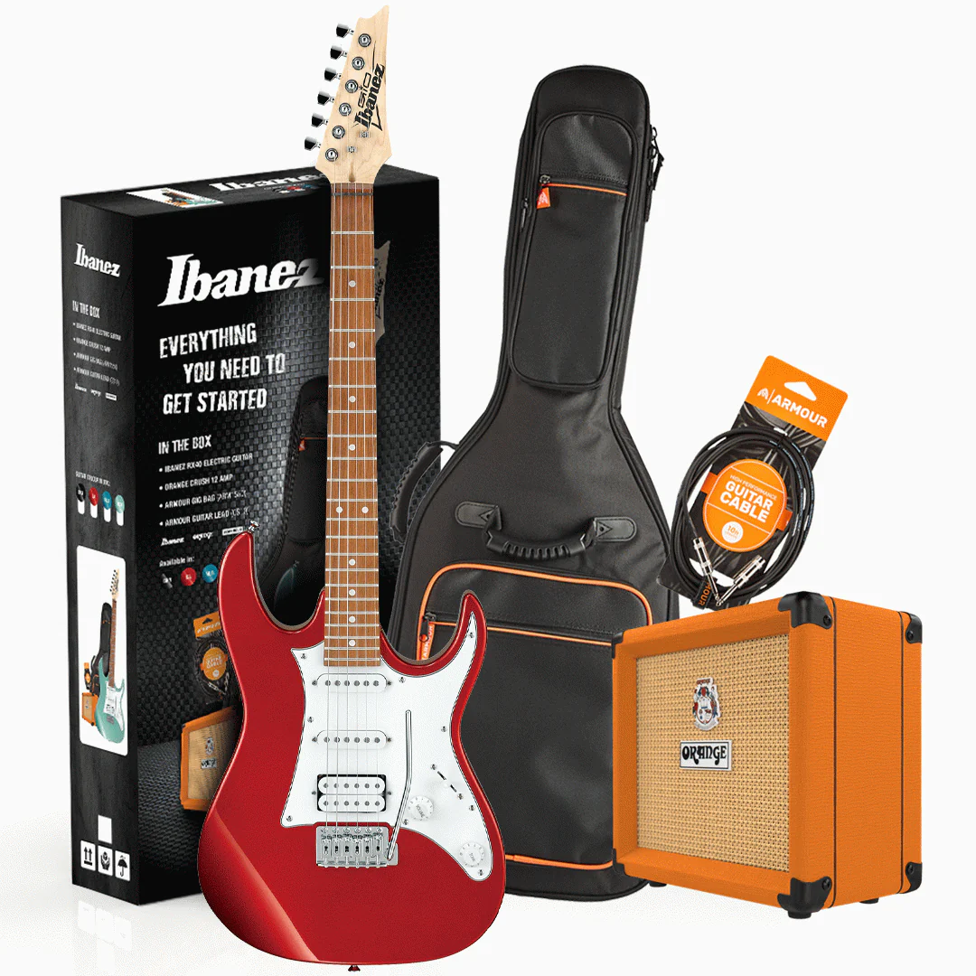 Ibanez RX40CA Guitar Pack with Orange Crush Amplifier & Accessories