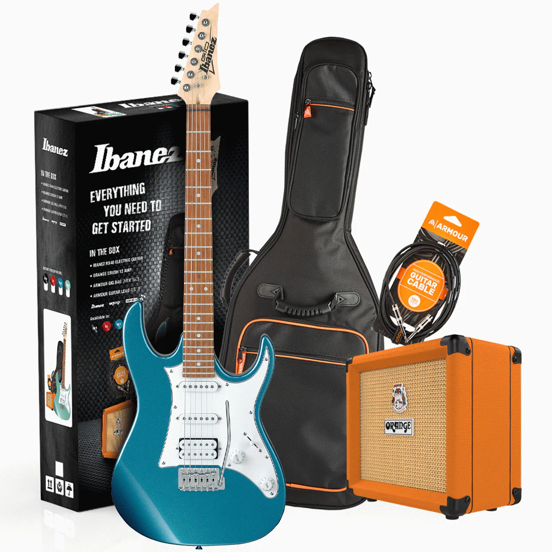 Ibanez RX40MLB Guitar Pack with Orange Crush Amplifier & Accessories