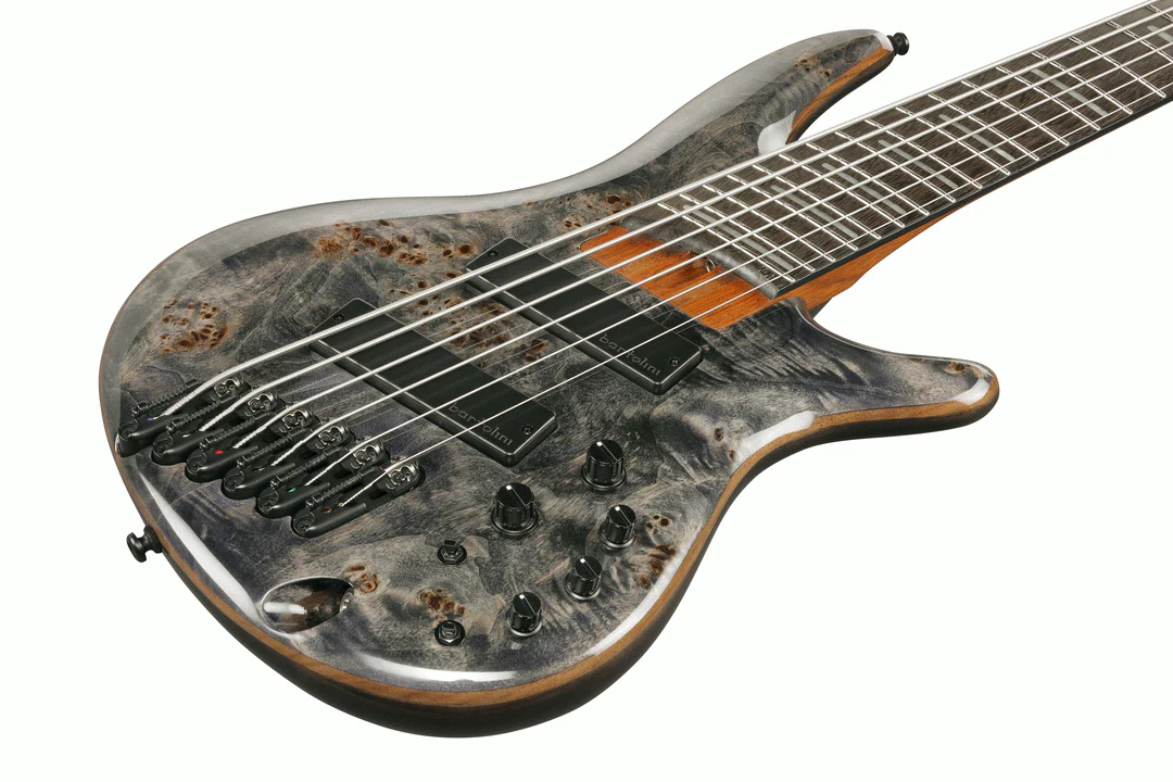 Ibanez SRMS806 Deep Twilight 6 String Electric Bass - Image 4