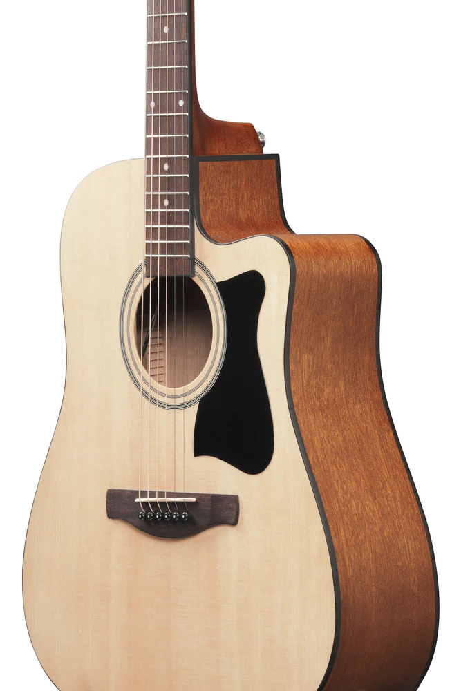 Ibanez V40CE Open Pore Natural Acoustic Guitar with Pickup - Image 3