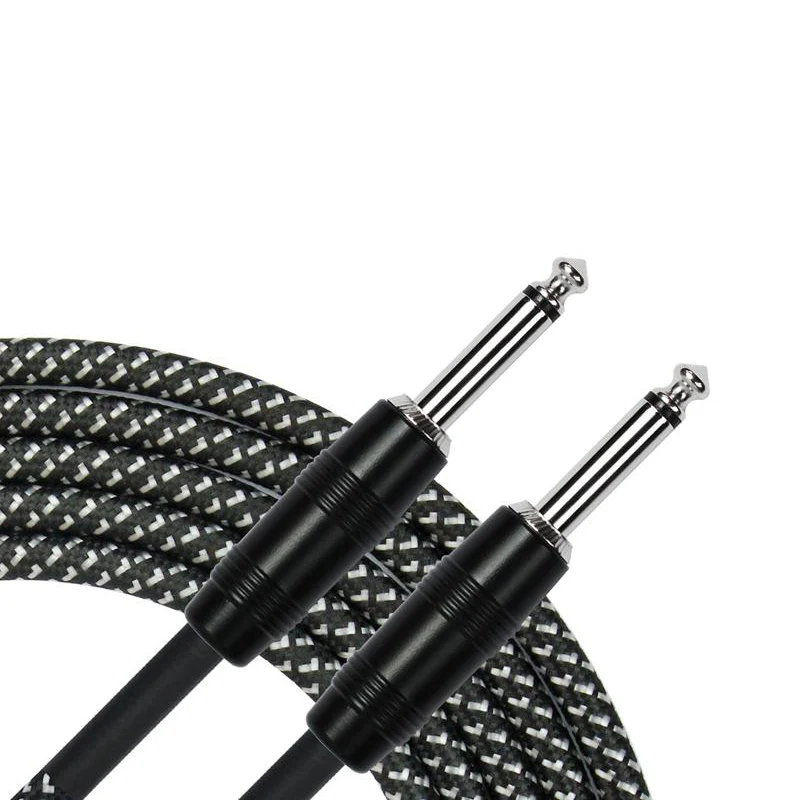 Kirlin IWC201BK 20ft Black Entry Woven Instrument Cable