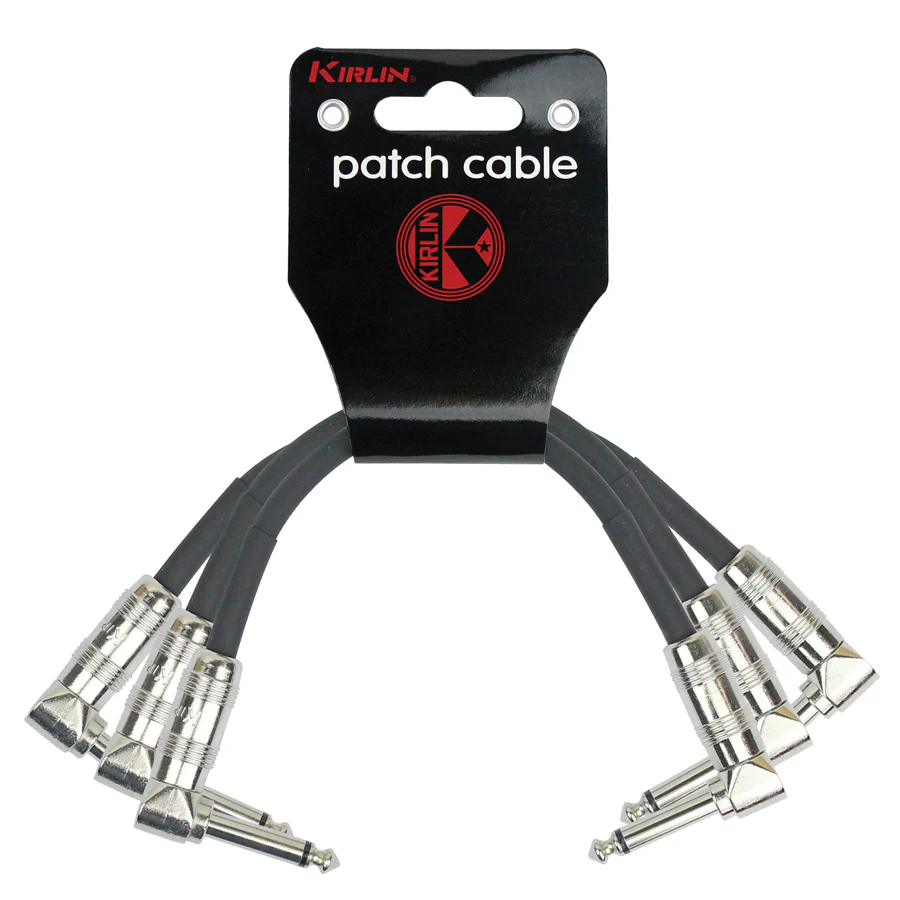 Kirlin KIP3243-1 Patch Cable 1ft RA- RA 3 Pack