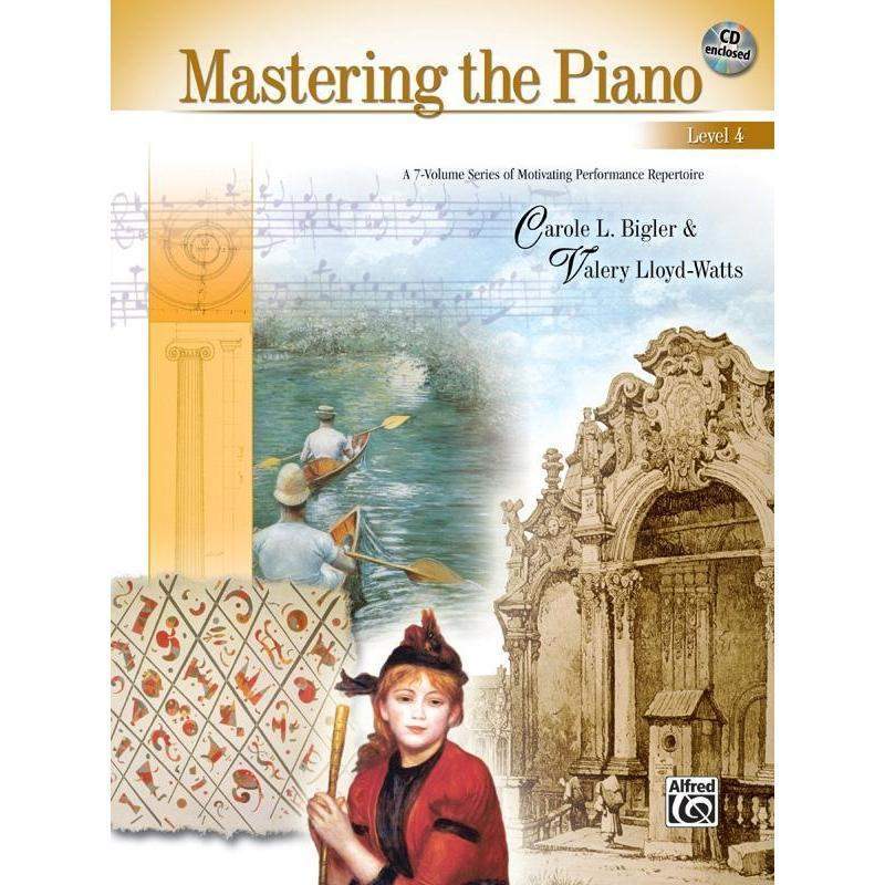 Mastering The Piano Bk 4 Book with CD