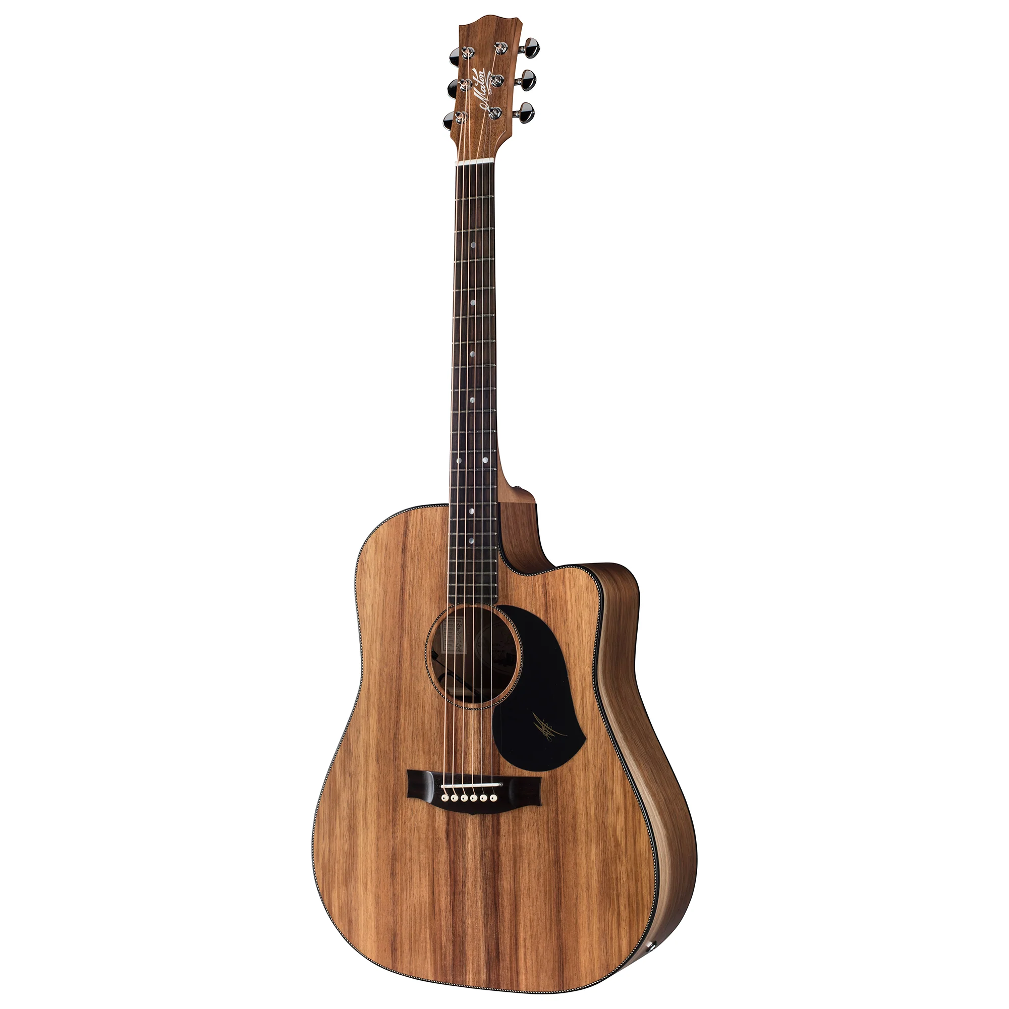 Maton Blackwood Series EBW70C - Blackwood Top, Blackwood Back & Sides - AP5 Pro Pickup - Dreadnought with Cutaway - Image 3