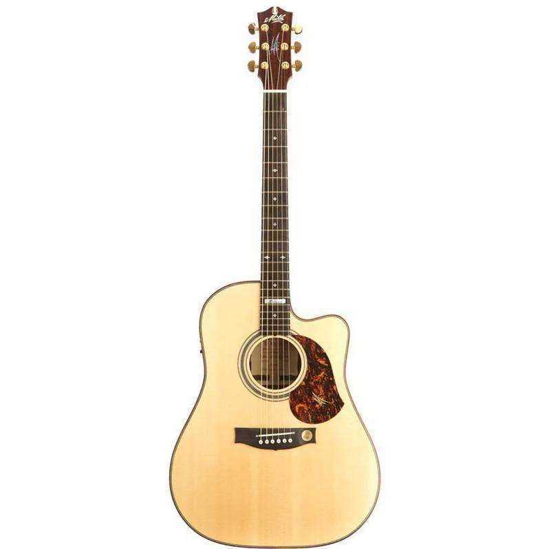 Maton Messiah Series EM100C - Spruce Top, Rosewood Back & Sides - AP5 Pro Pickup - Dreadnought with Cutaway