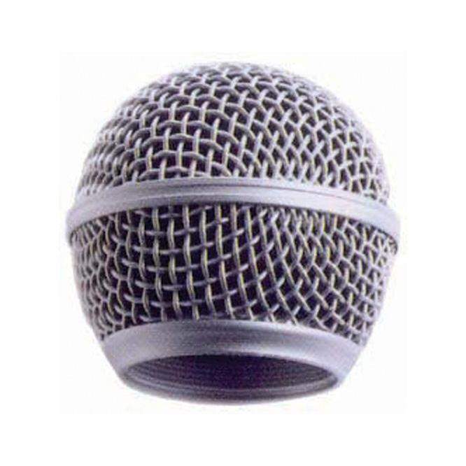 Mic Windscreen Grill Silver