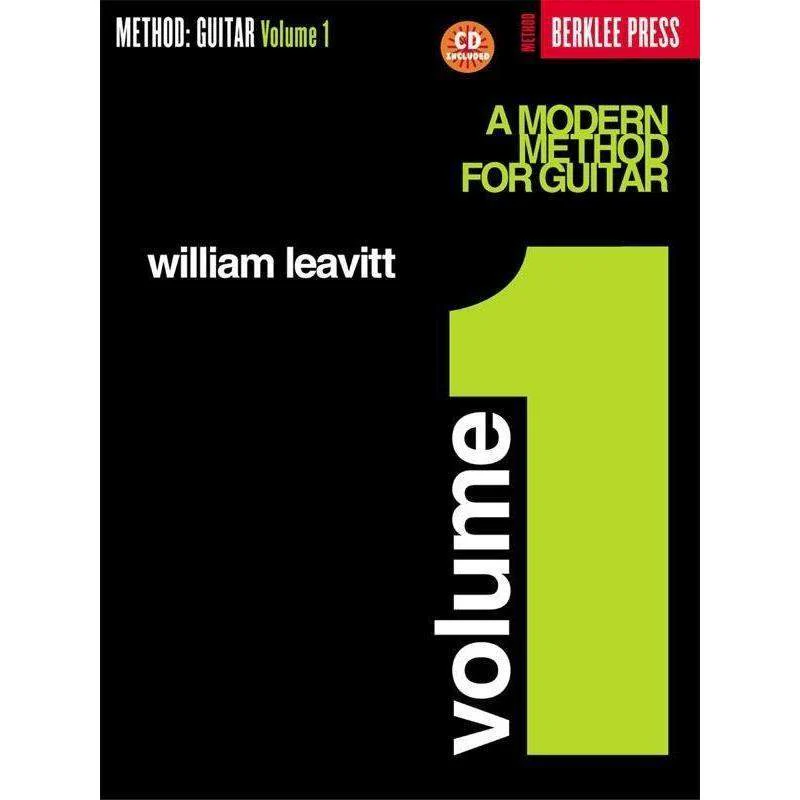 Modern Method For Guitar Vol 1 Book with CD