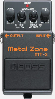 Boss MT-2 Metal Zone Compact Pedal